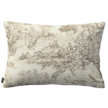 Karin - jednoduchá obliečka, 60x40cm, ecru pozadie, béžové postavy, 47 x 28 cm, Avinon, 144-53