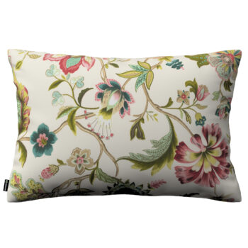 Karin - jednoduchá obliečka, 60x40cm, farebné kvety, 60 x 40 cm, Londres, 122-00