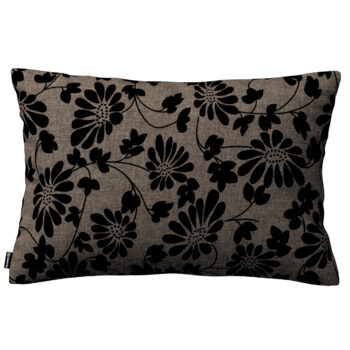 Karin - jednoduchá obliečka, 60x40cm, hnedá a čierna, 60 x 40 cm, Living 2, 162-10