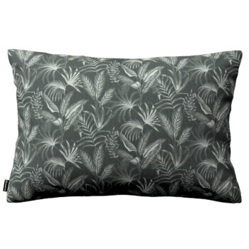 Karin - jednoduchá obliečka, 60x40cm, listy na čiernom podklade, 47 x 28 cm, Flowers, 143-73