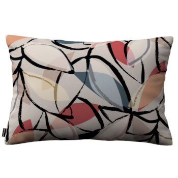 Karin - jednoduchá obliečka, 60x40cm, ružové a sivé kvetinové motívy, 60 x 40 cm, Eden, 144-21