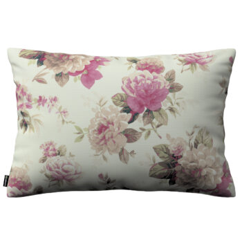 Karin - jednoduchá obliečka, 60x40cm, ružovo-béžové ruže na krémovom podklade, 60 x 40 cm, Londres, 141-07