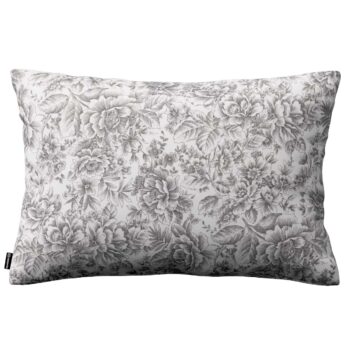 Karin - jednoduchá obliečka, 60x40cm, šedá a biela, 47 x 28 cm, Arte, 144-02