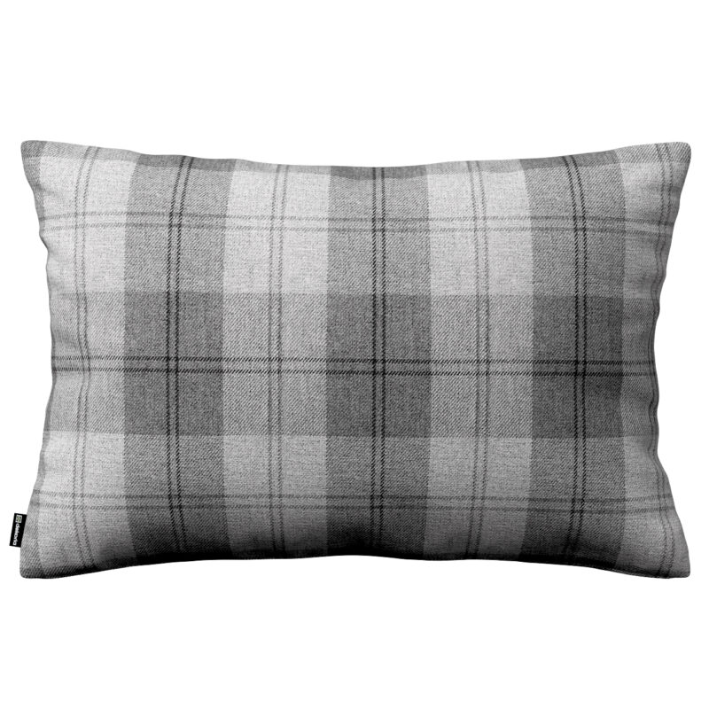 Karin - jednoduchá obliečka, 60x40cm, sivo - grafitové káro, 60 x 40 cm, Edinburg, 115-75 Karin - jednoduchá obliečka, 60x40cm, sivo - grafitové káro, 60 x 40 cm, Edinburg, 115-75