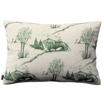 Karin - jednoduchá obliečka, 60x40cm, zeleno-béžová, 47 x 28 cm, Avinon, 629-44