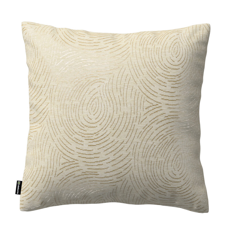 Karin - jednoduchá obliečka, béžová a zlatá, 60 x 60 cm, Living 2, 162-07 Karin - jednoduchá obliečka, béžová a zlatá, 60 x 60 cm, Living 2, 162-07