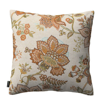 Karin - jednoduchá obliečka, béžové kvety, 60 x 60 cm, Intenso Premium, 144-27