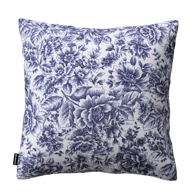 Karin - jednoduchá obliečka, modrá a biela, 43 x 43 cm, Arte, 144-04 Karin - jednoduchá obliečka, modrá a biela, 43 x 43 cm, Arte, 144-04