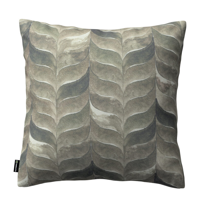 Karin - jednoduchá obliečka, odtiene hnedej, béžovej a zelenej, 43 x 43 cm, Abigail, 143-12 Karin - jednoduchá obliečka, odtiene hnedej, béžovej a zelenej, 43 x 43 cm, Abigail, 143-12