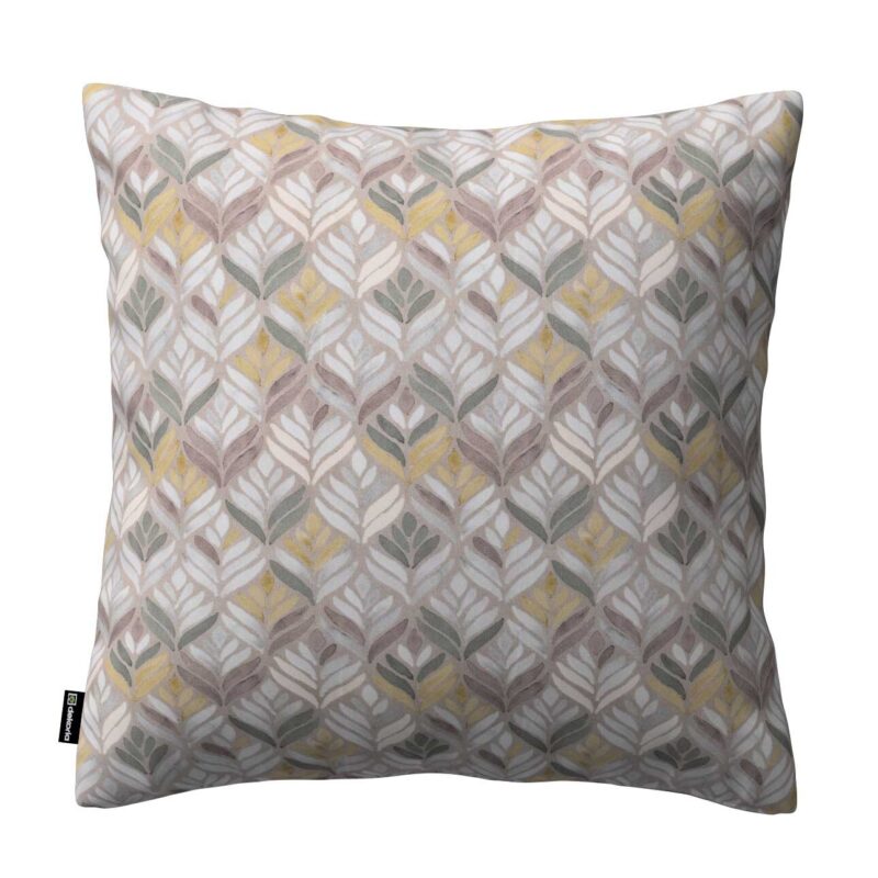 Karin - jednoduchá obliečka, sivo-žltá, 50 x 50 cm, Arte, 144-06 Karin - jednoduchá obliečka, sivo-žltá, 50 x 50 cm, Arte, 144-06