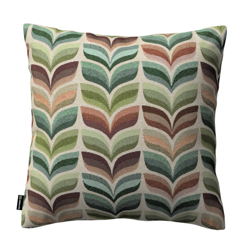 Karin - jednoduchá obliečka, zelené a béžové kvetinové motívy, 60 x 60 cm, Intenso Premium, 144-17 Karin - jednoduchá obliečka, zelené a béžové kvetinové motívy, 60 x 60 cm, Intenso Premium, 144-17