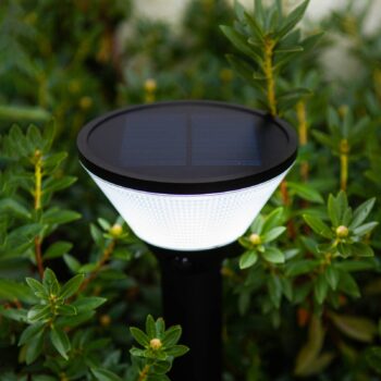 Karlo LED solárne podstavcové svetlo, RGBW