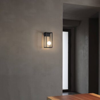 Karman Abachina LED svetlo 1-pl. IP44 čierna
