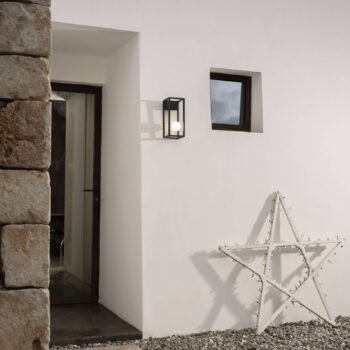 Karman Abachina LED svetlo 1-pl. IP44 čierna
