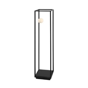 Karman Abachina stojacia LED lampa 1pl 103 čierna