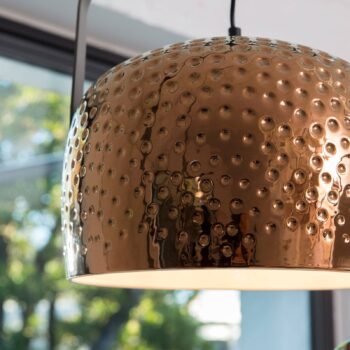 Karman Bag – bronzová závesná lampa, 32 cm