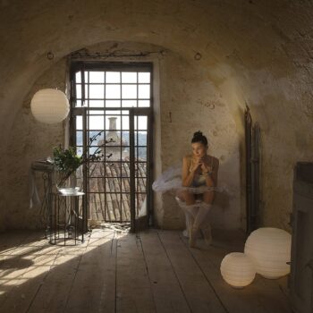 Karman Braille, dizajnérska závesná lampa, 40 cm