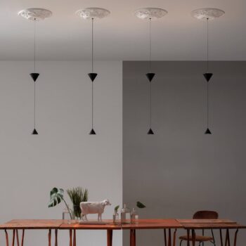 Karman Moonbloom LED závesné svetlo 2fl Ø40cm 2 700K