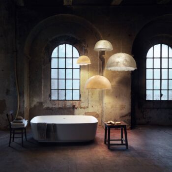 Karman Plancton vonkajšie závesné LED Ø 75 cm