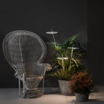 Karman Xana vonkajšie chodníkové LED biela 73 cm