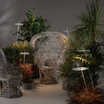 Karman Xana vonkajšie chodníkové LED biela 96 cm