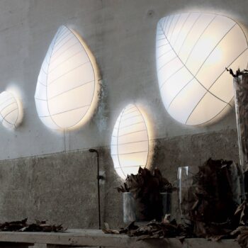 Karman nástenné svietidlo Eden syntetické vlákno