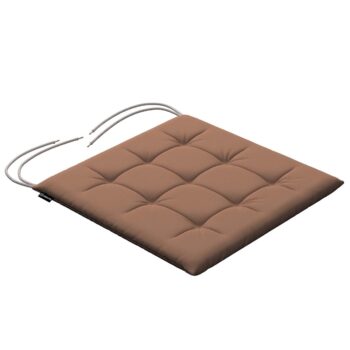 Karol s viazaním, mocca, 40 x 40 x 3,5 cm, Cotton Panama, 702-02