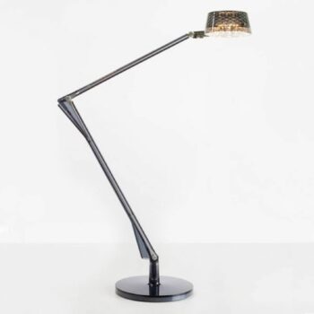 Kartell Aledin Dec – stolná LED lampa, dymová sivá