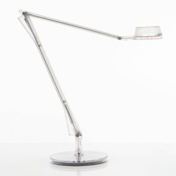 Kartell Aledin Dec – stolná LED lampa, priehľadná