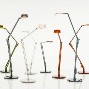 Kartell Aledin Dec – stolná LED lampa, zelená