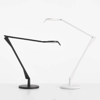 Kartell Aledin Tec stolná LED lampa, biela