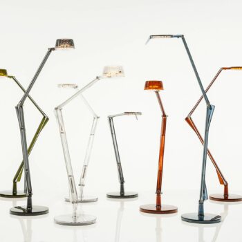 Kartell Aledin Tec stolná LED lampa, dymová sivá