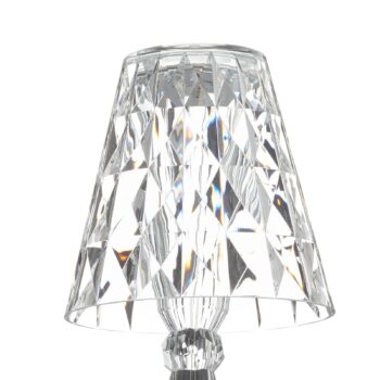 Kartell Big Battery - Stolová lampa IP20, transparentná