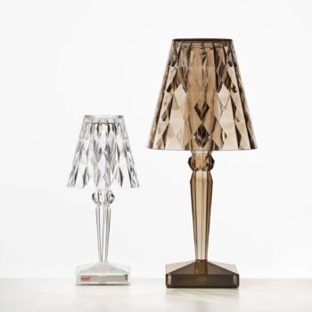 Kartell Big Battery stolná lampa IP54, kola