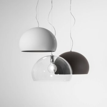 Kartell FL/Y - LED závesné svietidlo, matná biela
