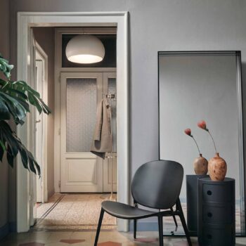 Kartell FL/Y závesné LED svietidlo, lesklé biele