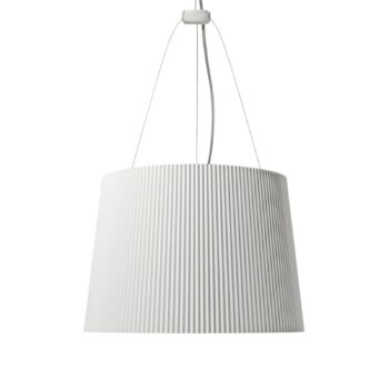 Kartell Gé závesné LED svietidlo, biela/zlatá