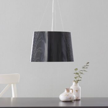 Kartell Gè – závesné LED svietidlo čierno-zlaté