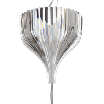 Kartell Gè – závesné LED svietidlo, priehľadné