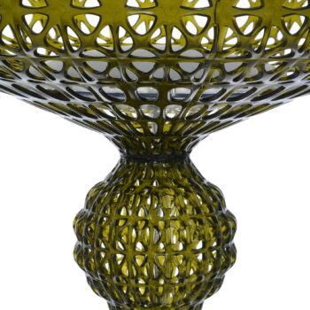Kartell Kabuki – stojaca LED lampa, zelená