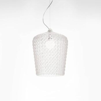 Kartell Kabuki – závesná lampa priehľadná