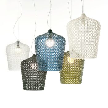 Kartell Kabuki – závesná lampa priehľadná