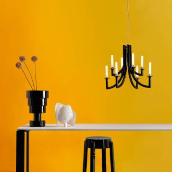 Kartell Khan luster, Ø 77 cm čierna
