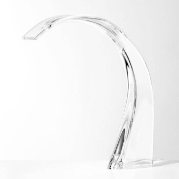Kartell LED stolová lampa Taj Mini transparentná 32 cm plast