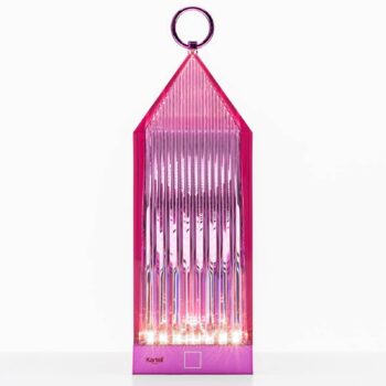 Kartell Lantern stolná LED lampa, fialová IP54