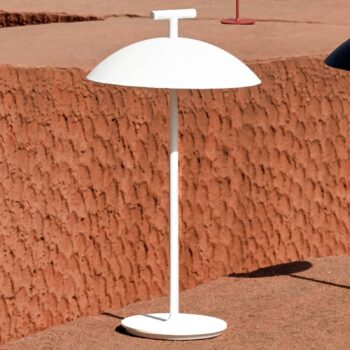Kartell Mini Geen-A LED lampa mobilná biela