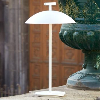 Kartell Mini Geen-A stolová LED lampa 2 700K biela