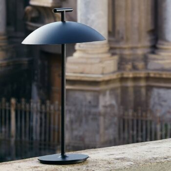 Kartell Mini Geen-A stolová LED lampa 2700K čierna