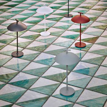 Kartell Mini Geen-A stolová LED lampa 2700K zelená