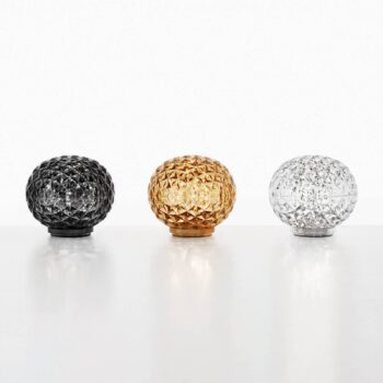 Kartell Mini Planet stolná lampa na batérie, žltá